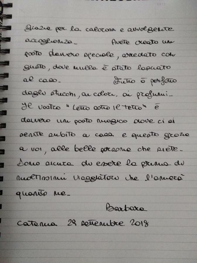 Suite Il Letto Sotto Il Tetto Catania Kültér fotó